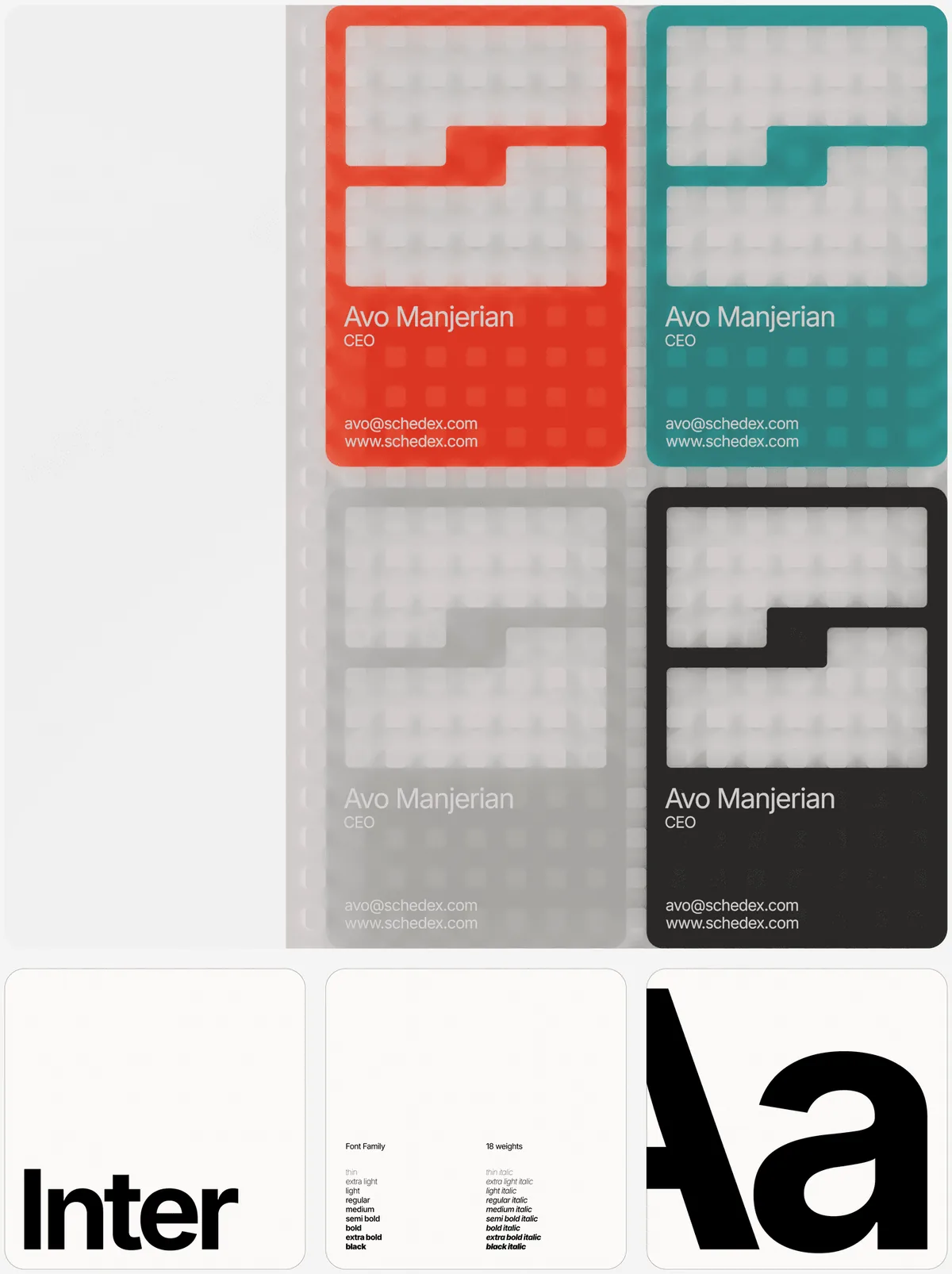schedex brand identity
